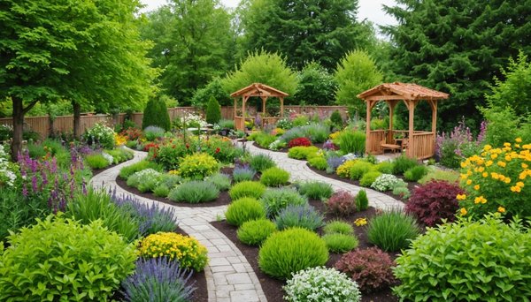 Wie kann man einen Garten für alle Jahreszeiten gestalten?